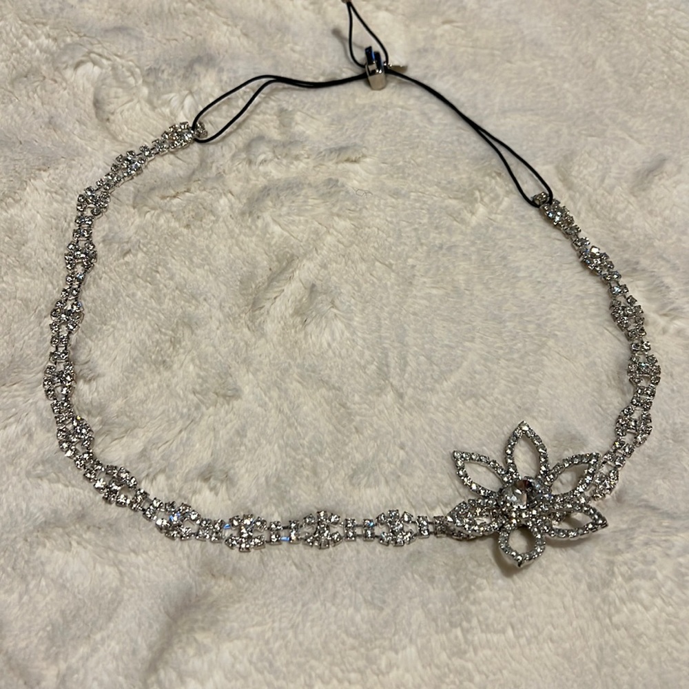 Lelet NY crystal headband with flower